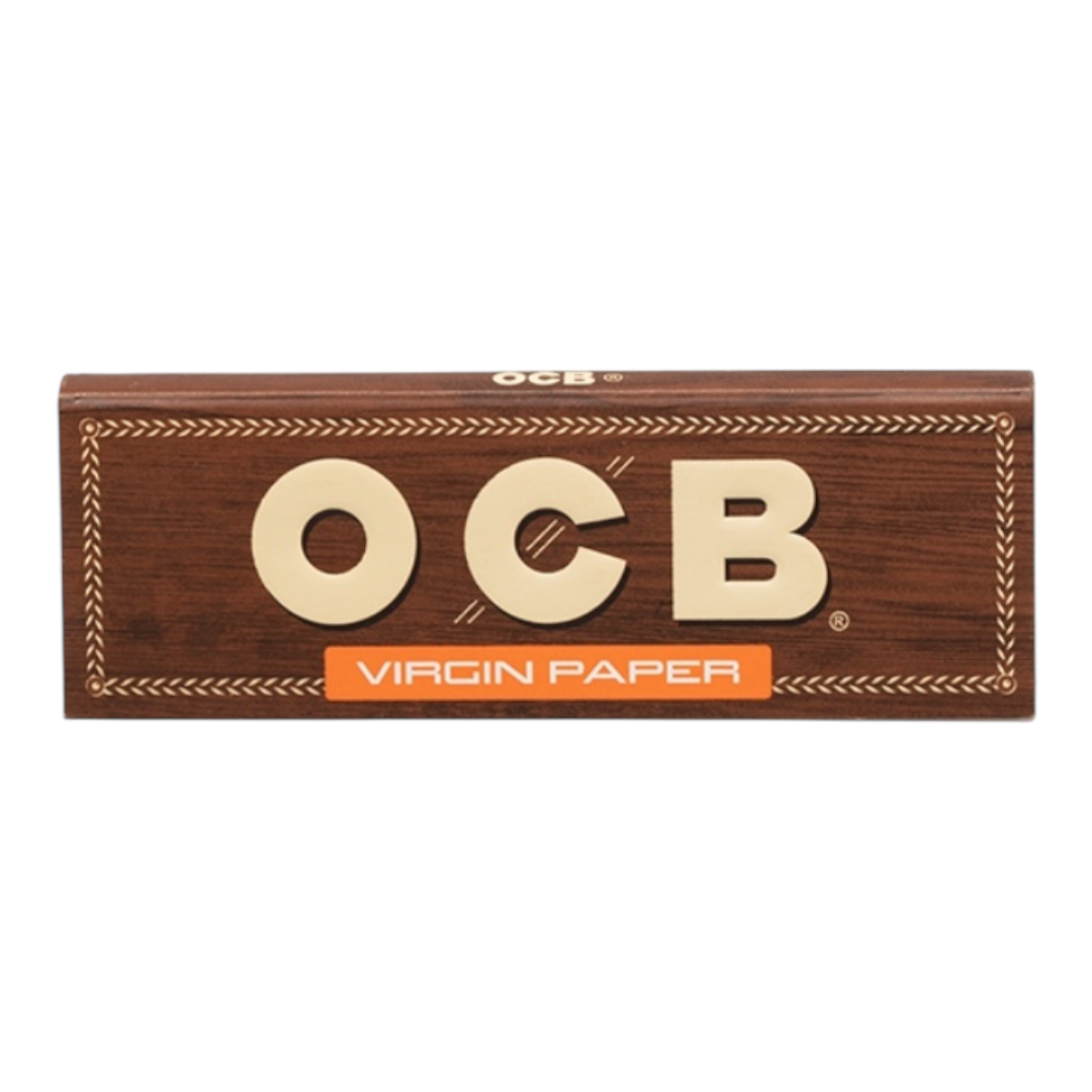 OCB Virgin 1 1/4 – Papel de fumar sin blanquear