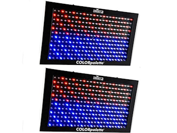 Chauvet LED PALET - Colorpalette 6, 9, 15 to 27-channel DMX-512 LED panel