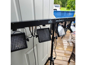 Chauvet mini 4 par LED  