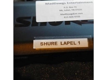 Shure Lapel Microphone