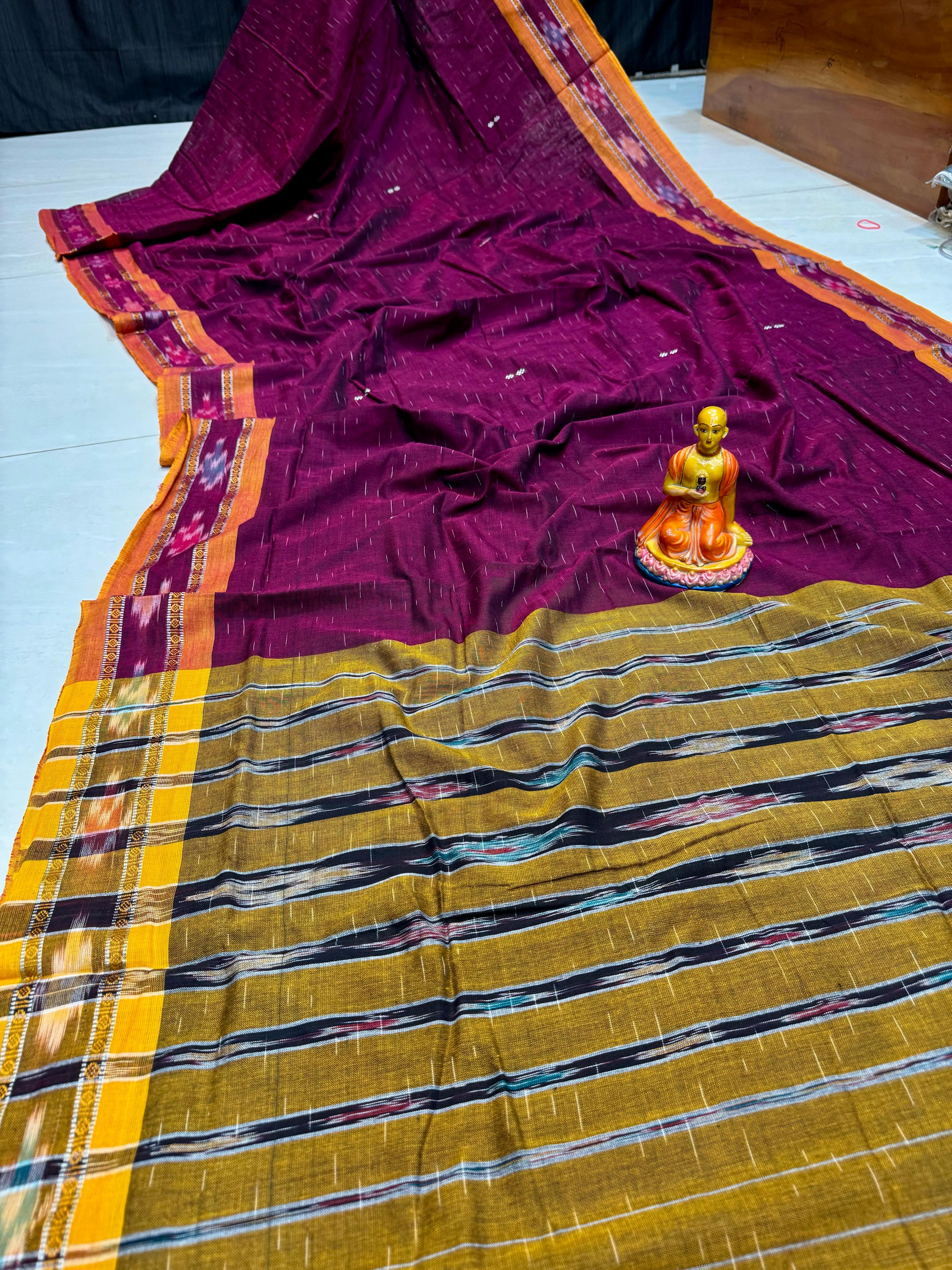 Sambalpuri Jharna cotton Saree