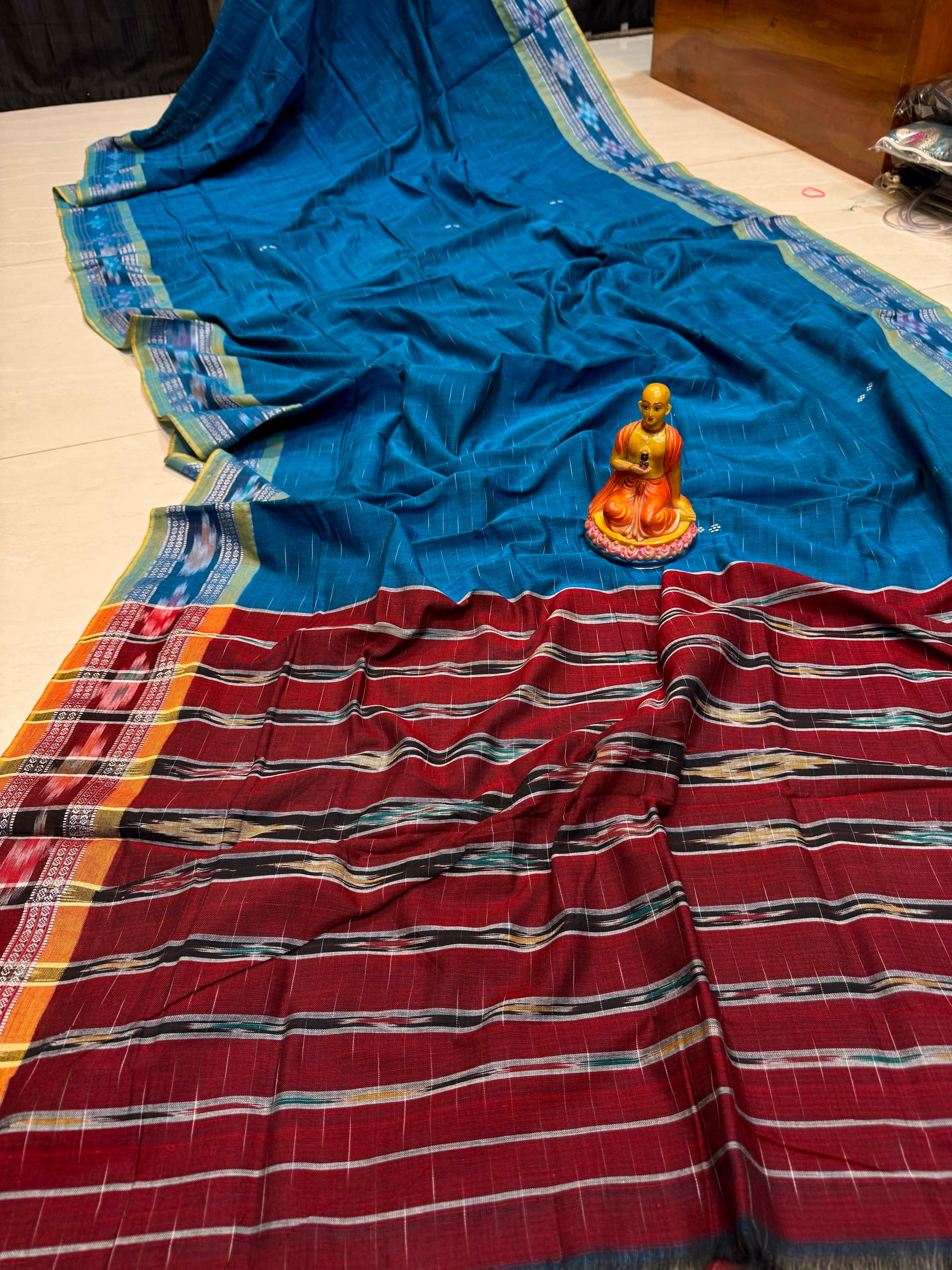 Sambalpuri Jharna cotton Saree