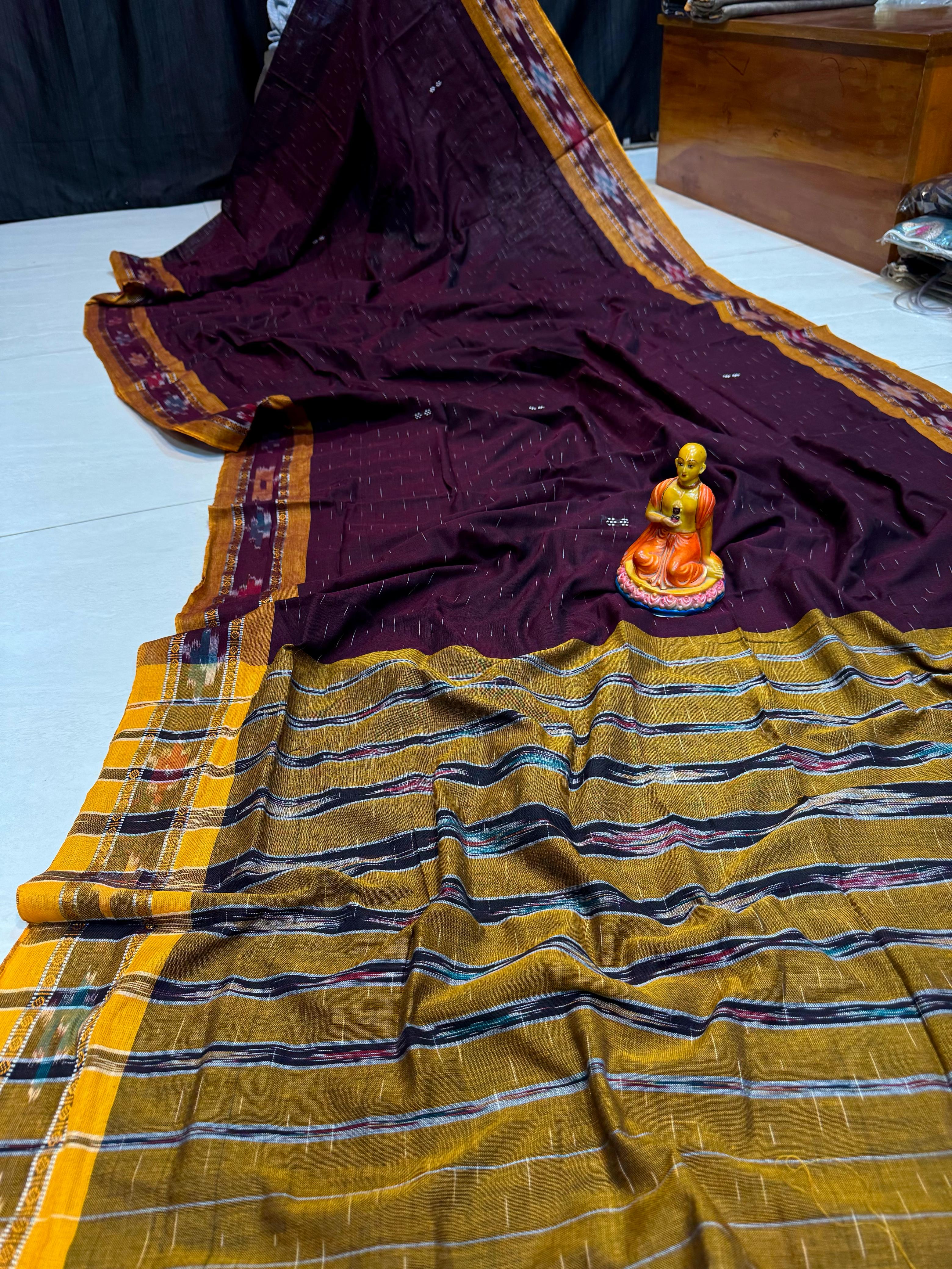 Sambalpuri Jharna cotton Saree