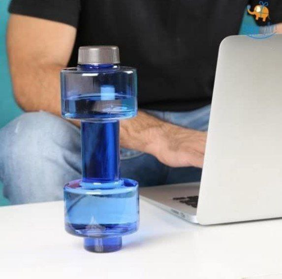 Colorful Dumbbell shape Water Bottles