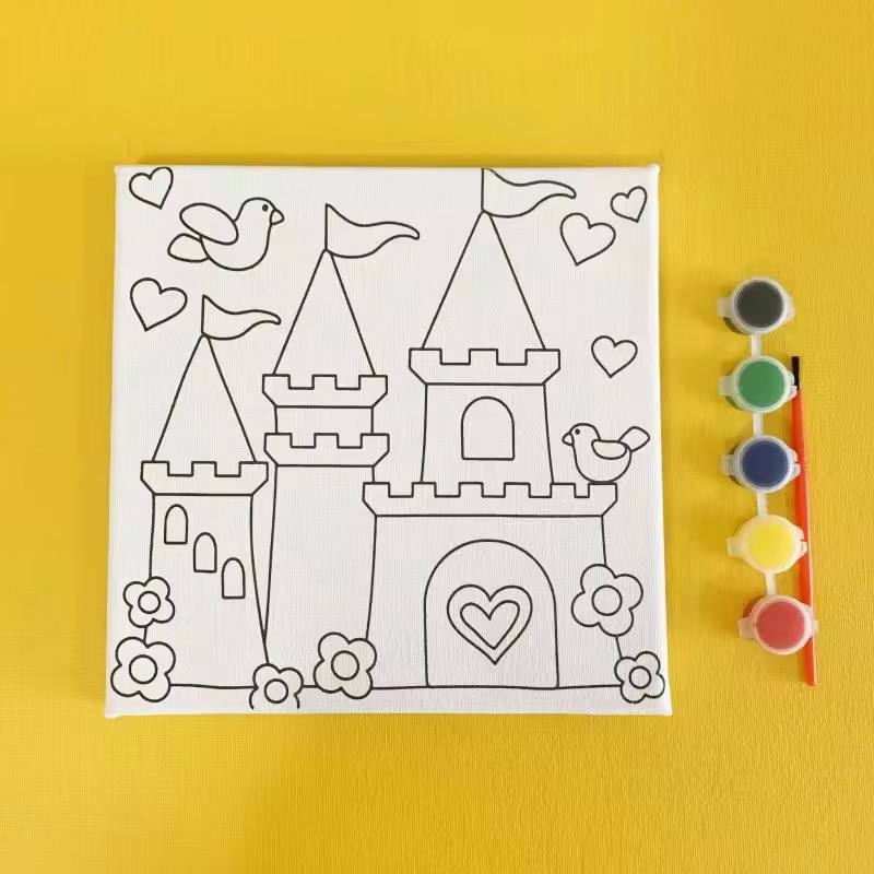 DIY Canvas with stand