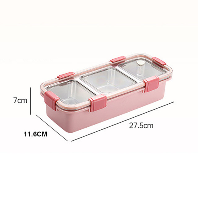 3-Compartment Lunchbox