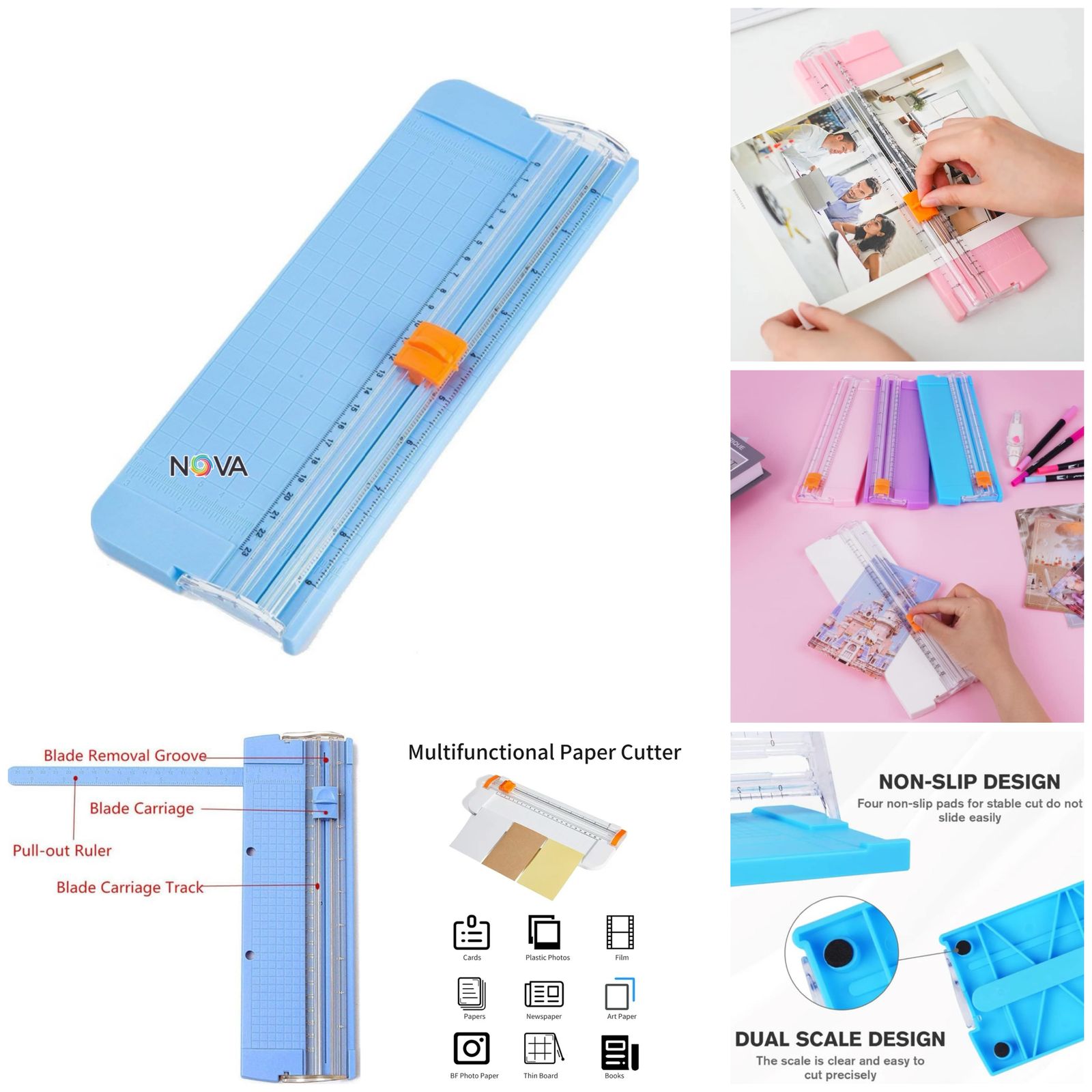 Multifunctional Paper Cutter
