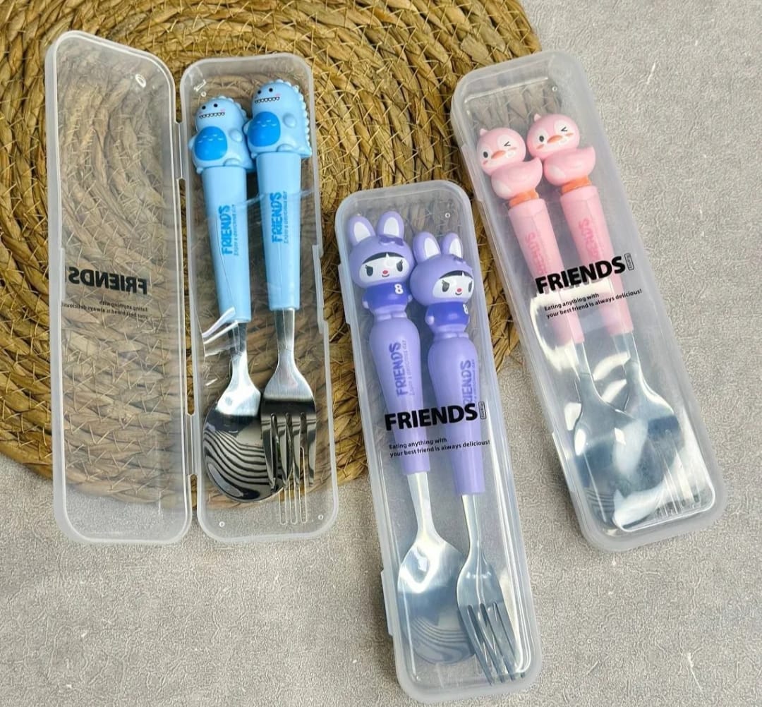 Children's Animal Utensil Set
