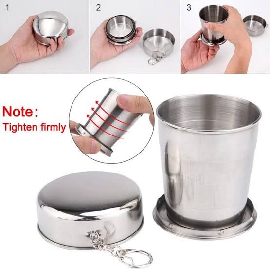 Stainless Steel Collapsible Travel Cup