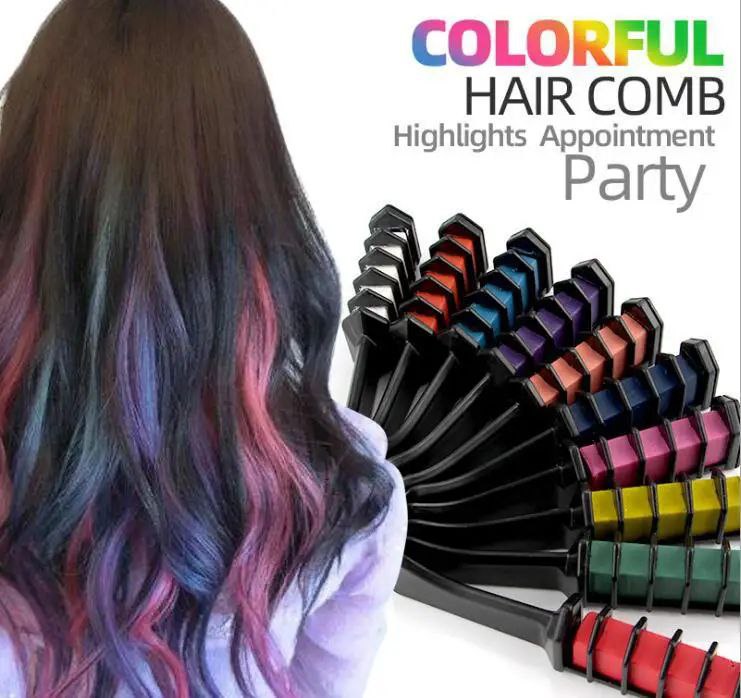Colorful Hair Comb