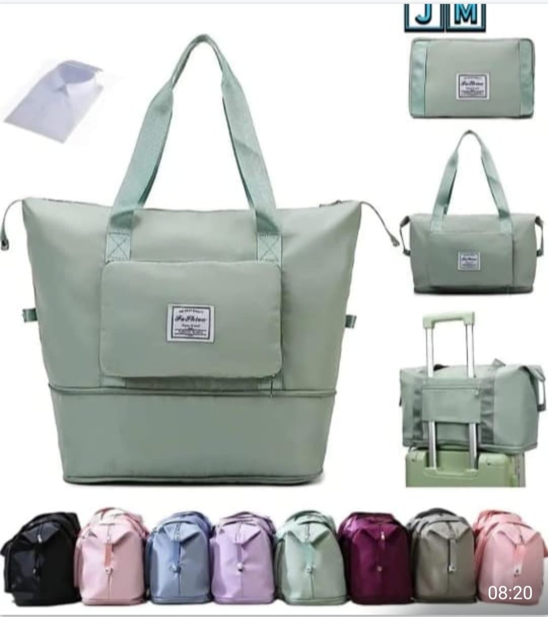 Multipurpose Travel Tote Bag