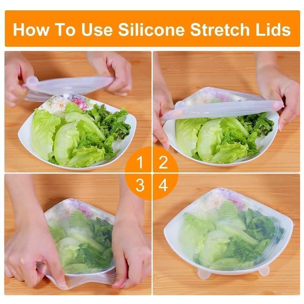 Reusable Stretchable Lid Set