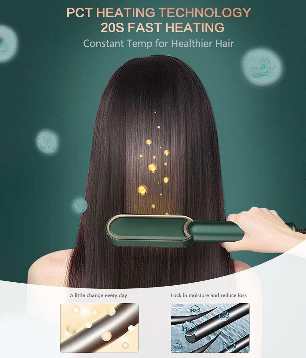 Electric Hair Straightening Brush