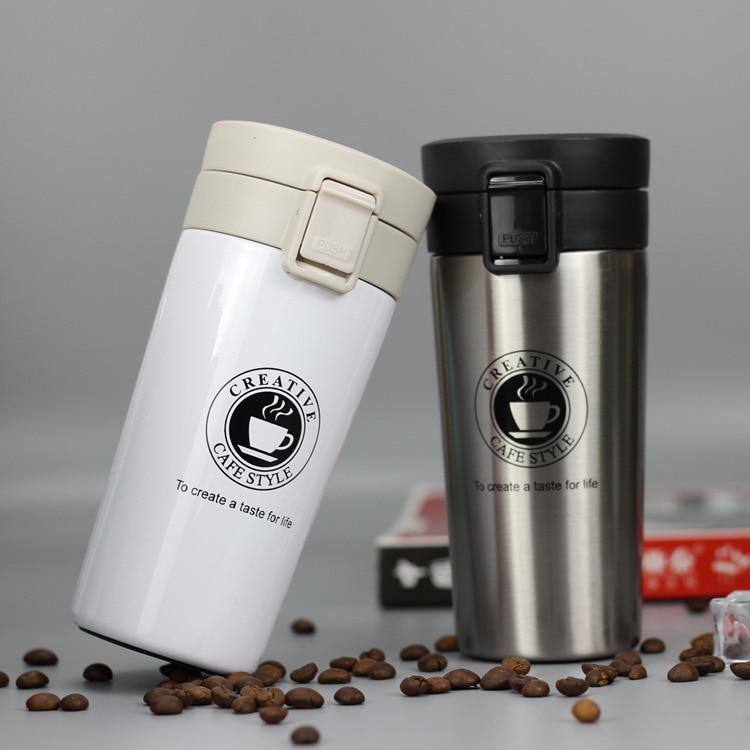 Creative Cafe Style Thermos Bottles