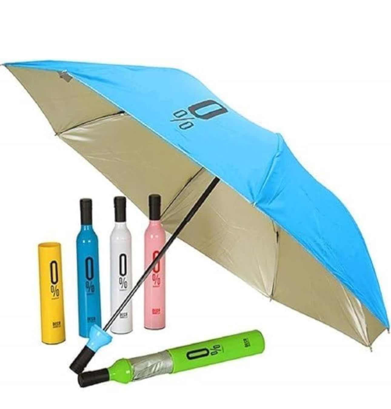 Portable Wine Bottle Umbrella