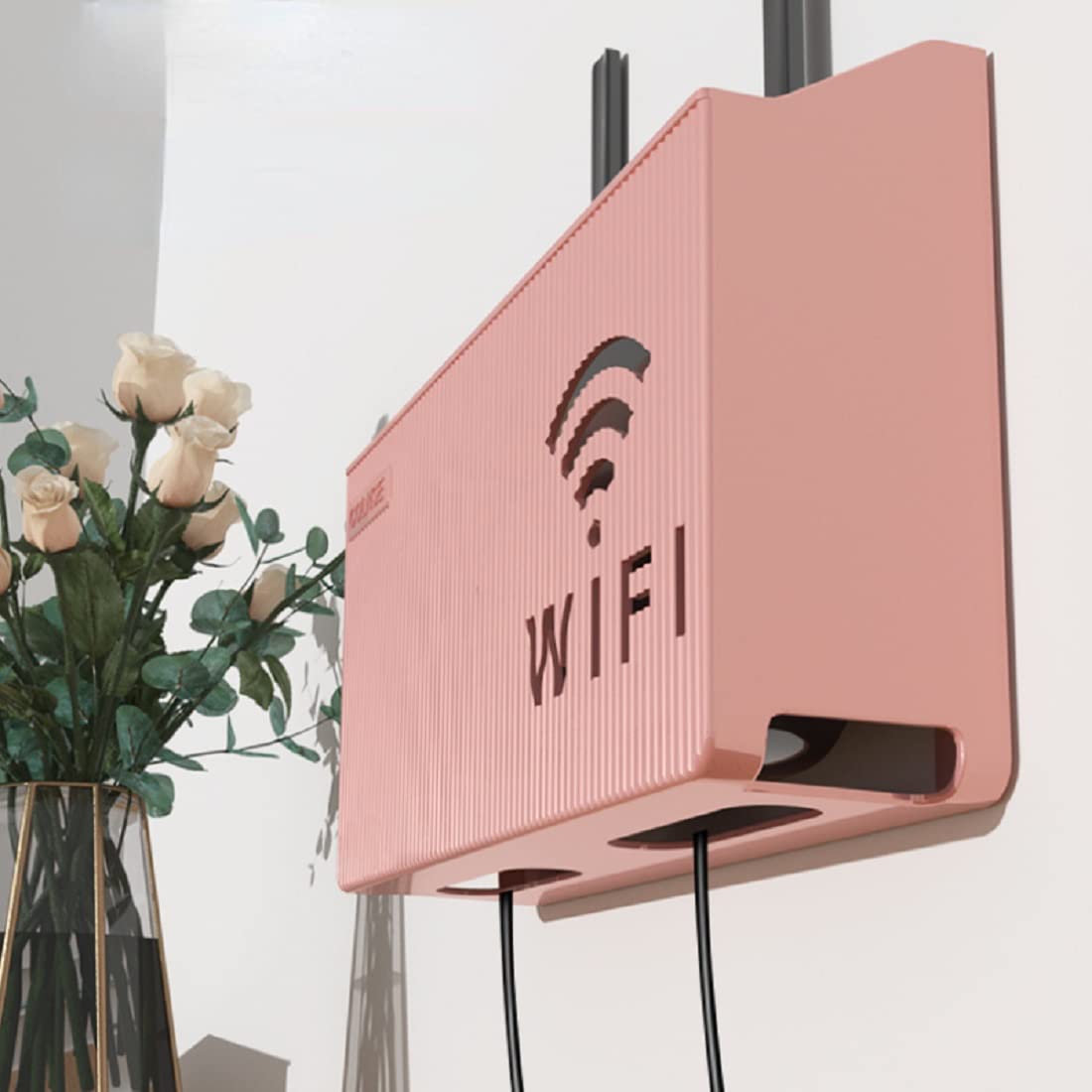 Wall Mounted Router Storage Box