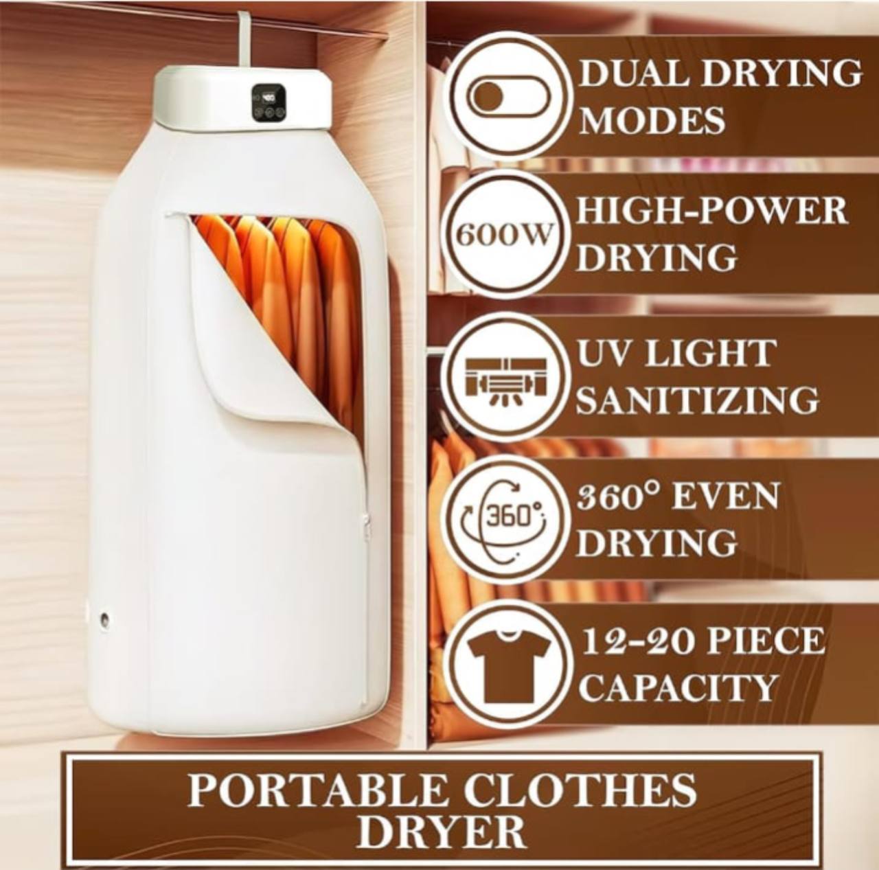 Portable Clothes Dryer