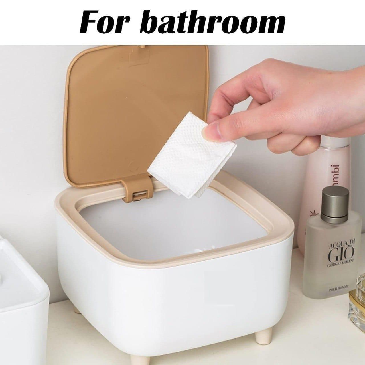 Compact Mini Trash Bin
