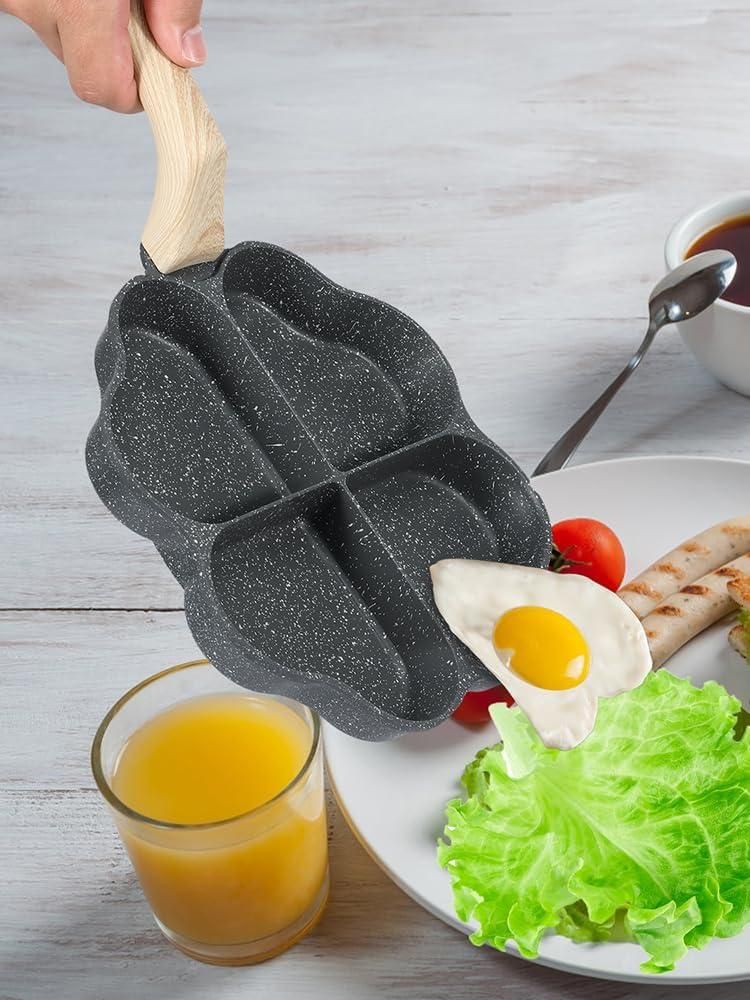 Four-Section Nonstick Frying Pan