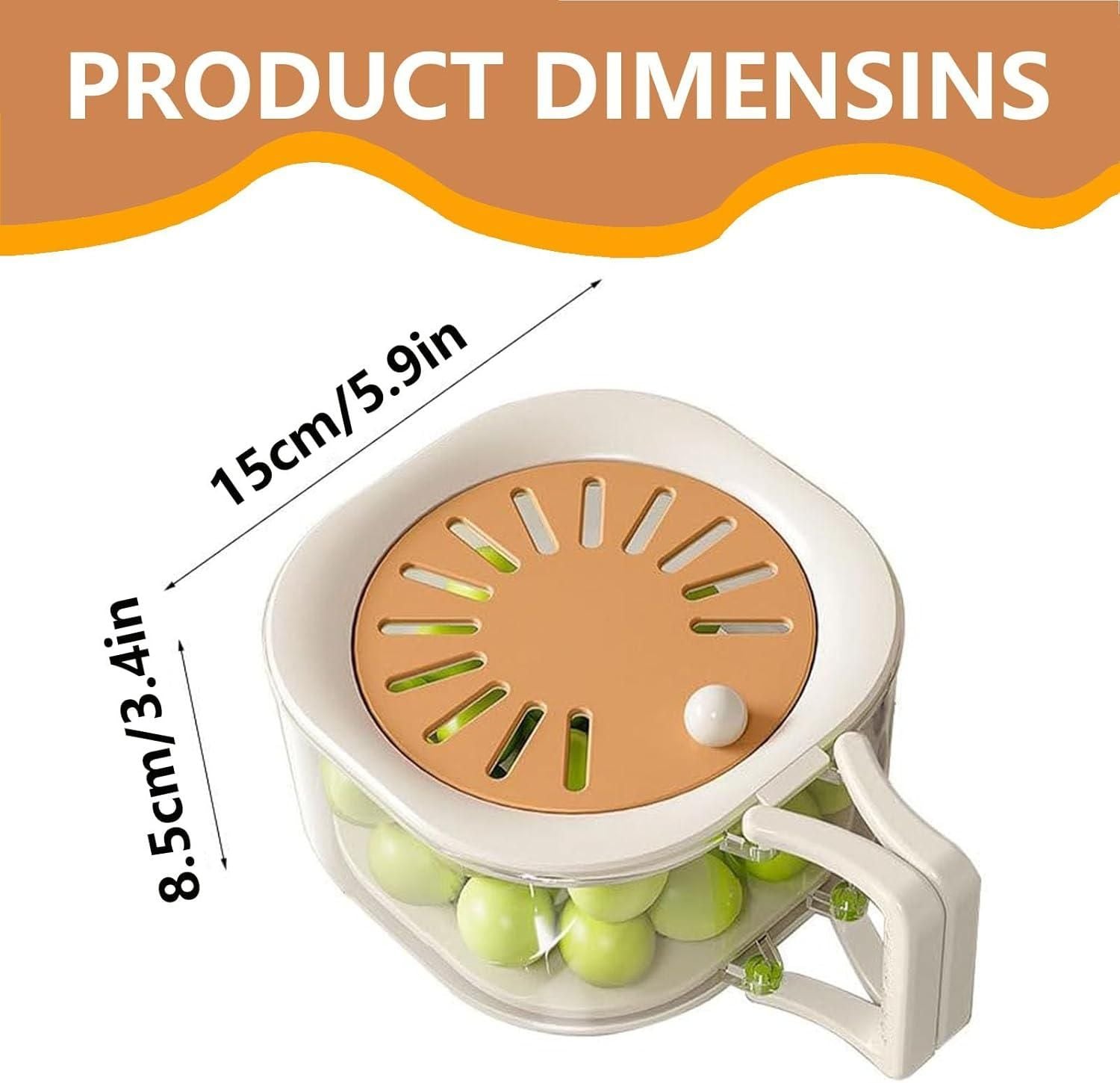 Stackable Storage Containers drain basket