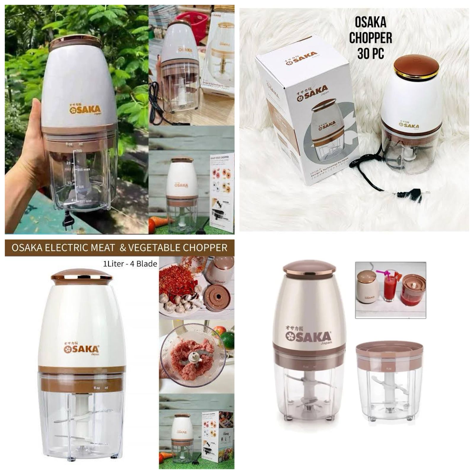 Osaka Electric Meat & Vegetable Chopper