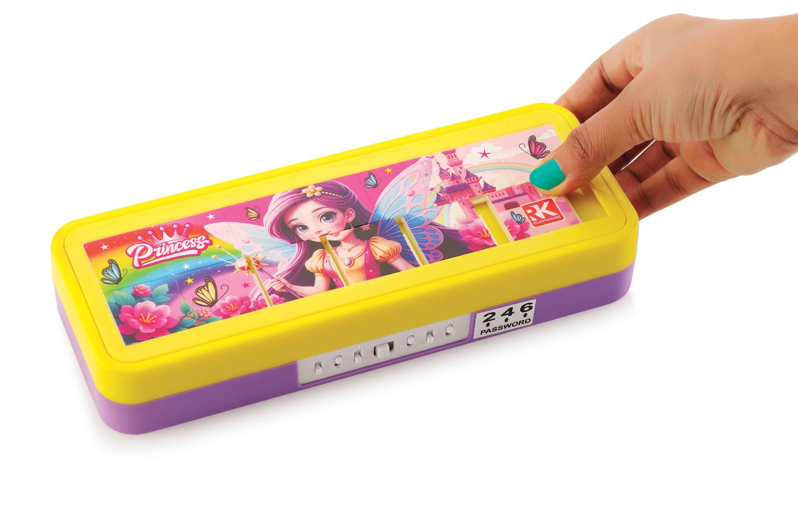 Puzzle Pencil Case with lock