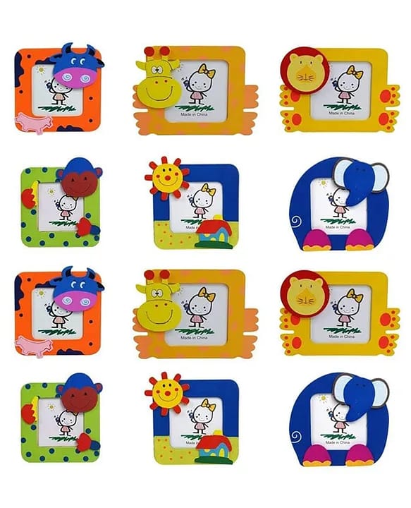 Animal-themed Photo Frames 2pc