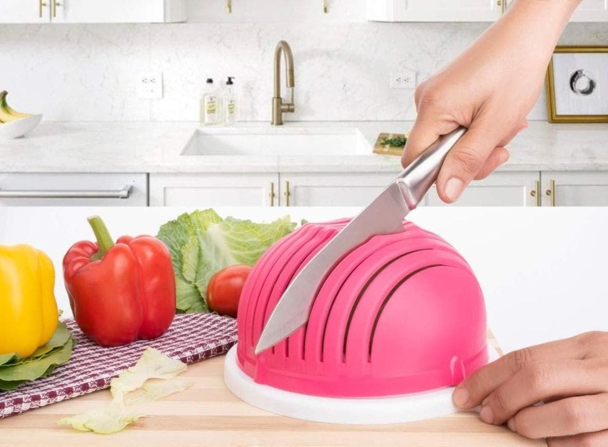 Salad Cutter Bowl