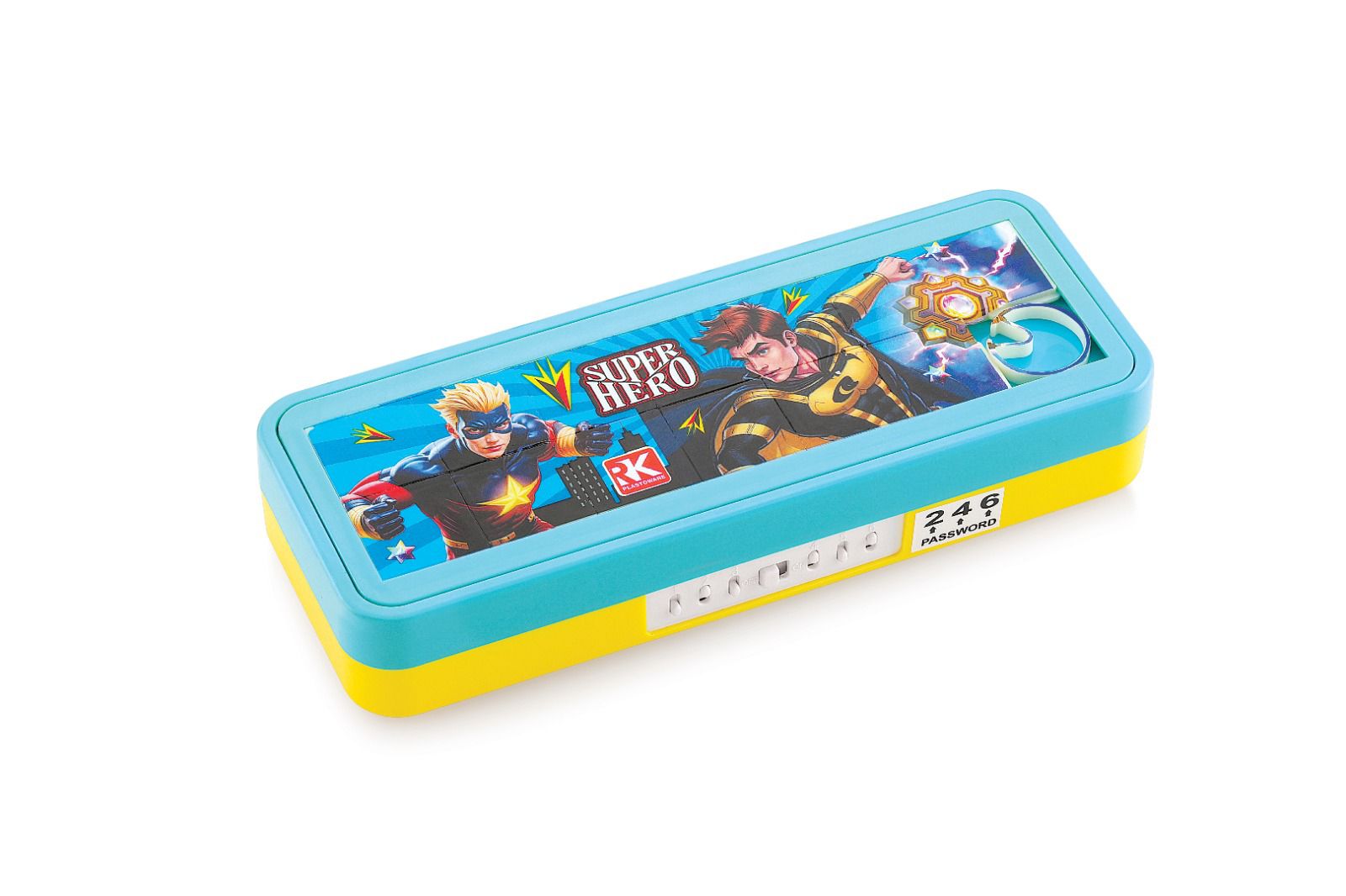 Puzzle Pencil Case with lock