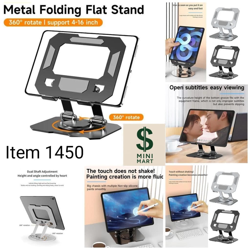 Metal Folding tablet Stand
