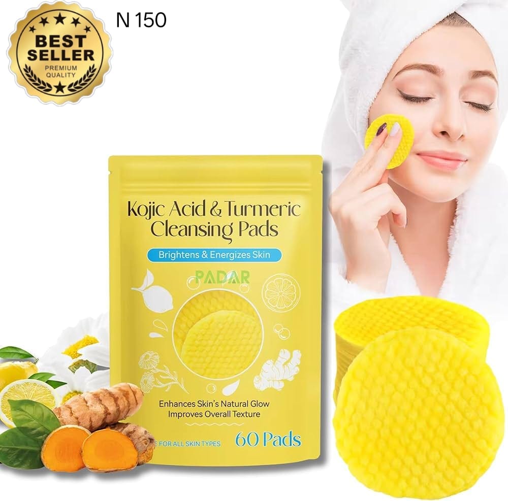 Kojic Acid & Turmeric Cleansing Pads