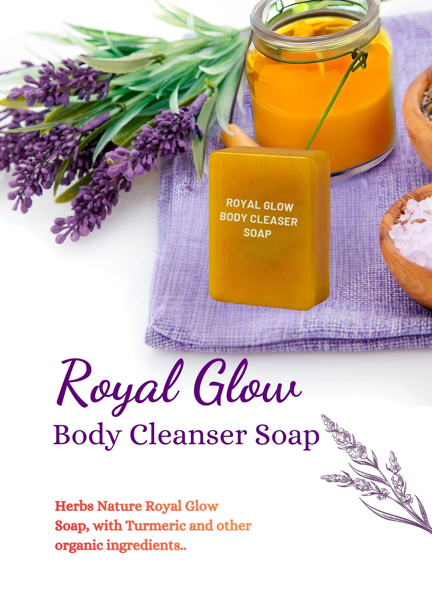 Royal Glow Body Cleanser Soap