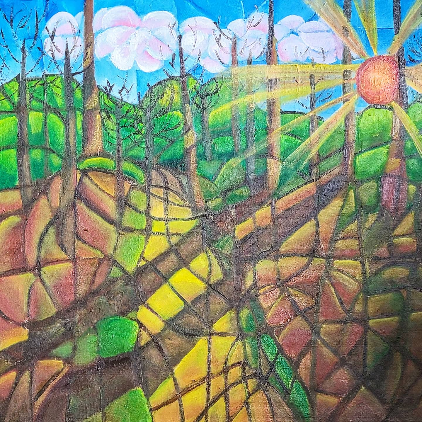 Path of Illumination: art print