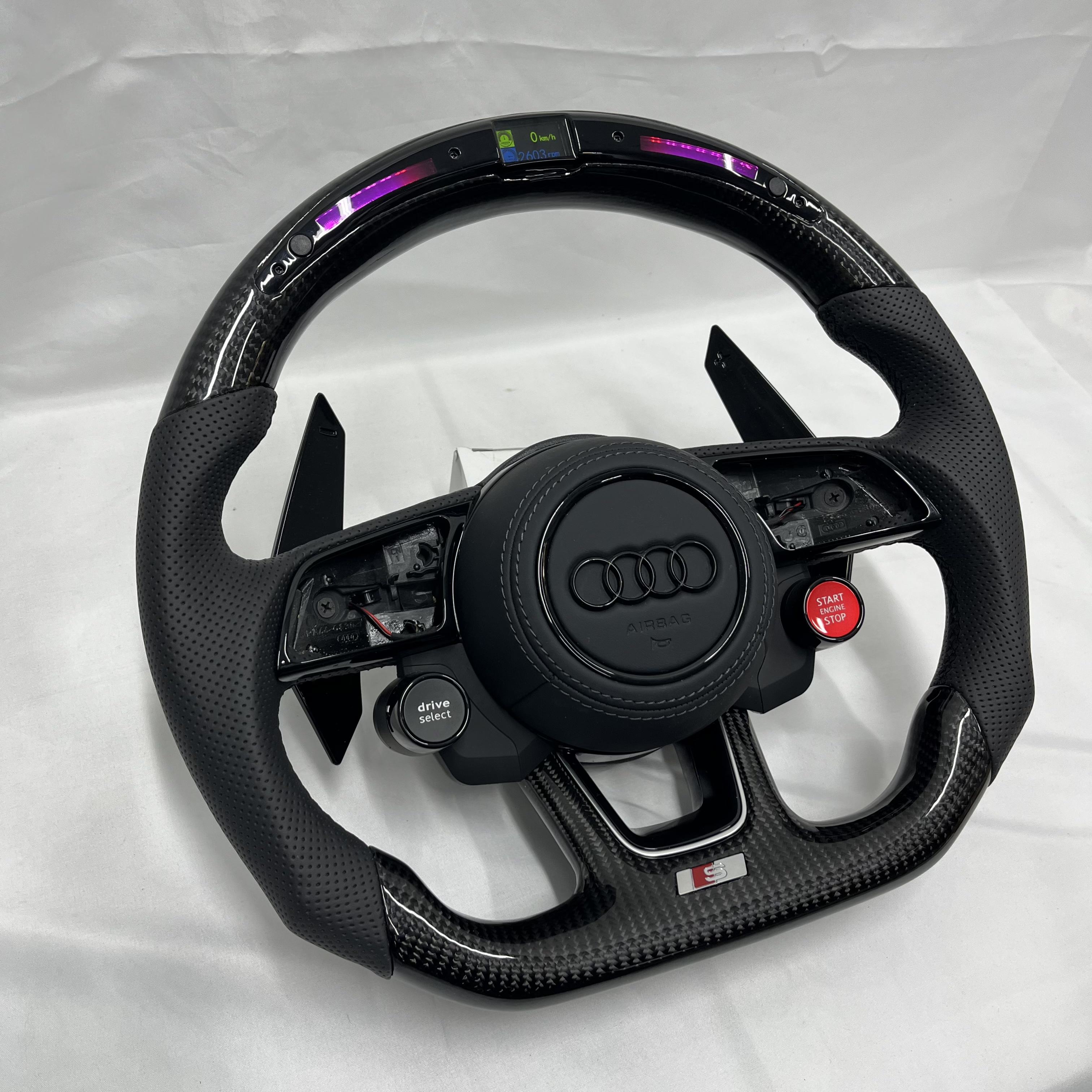 Volant Audi avec LED Start/Stop + Drive Select