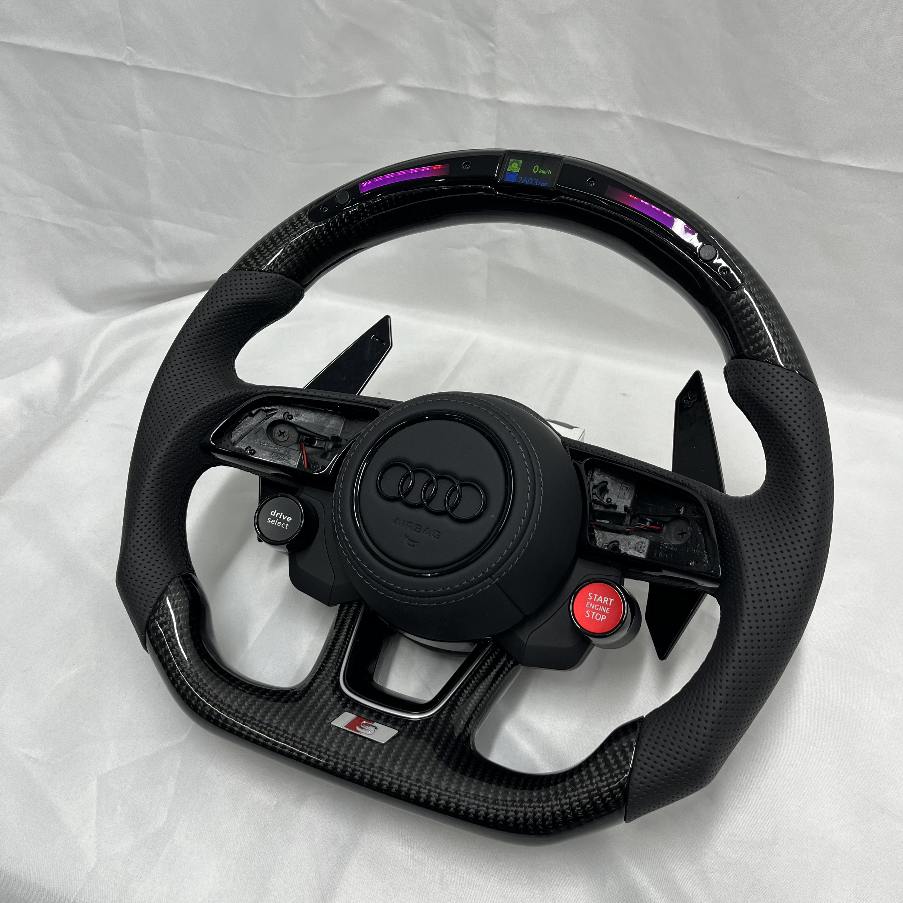 Volant Audi avec LED Start/Stop + Drive Select