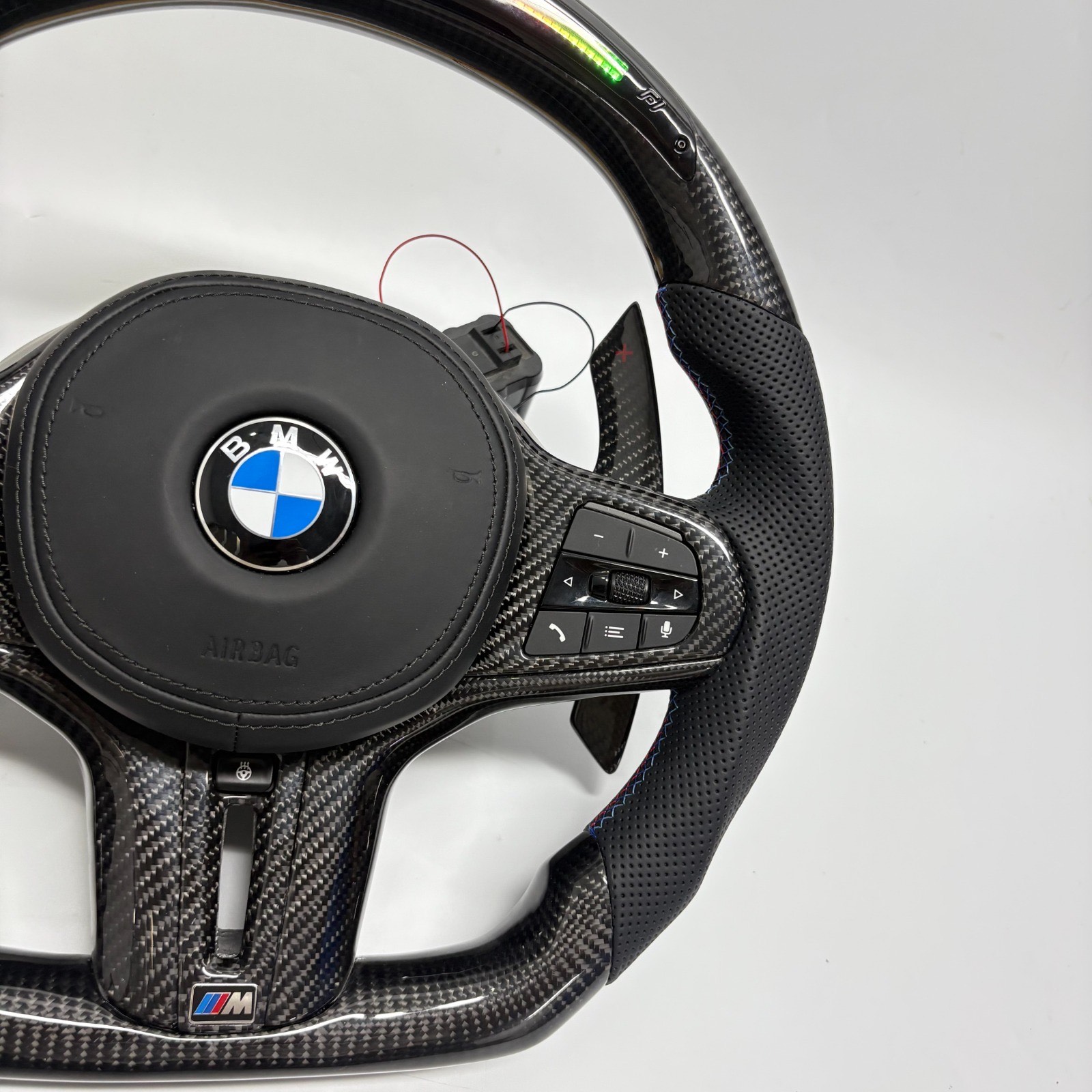  Volant avec LED BMW M Noir G Series