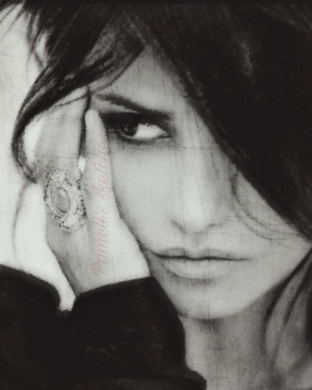 Pencil on paper