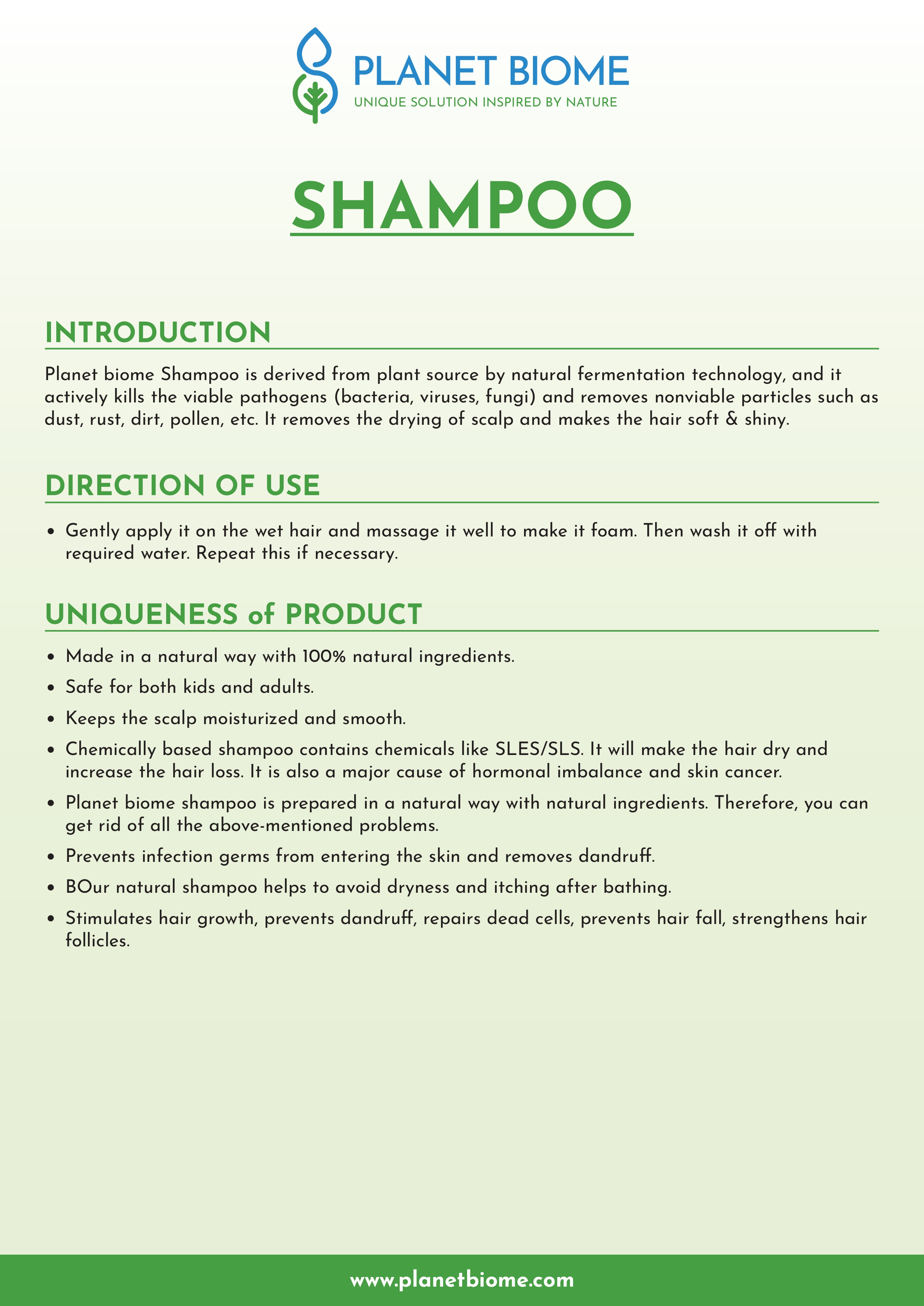 Natural Shampoo