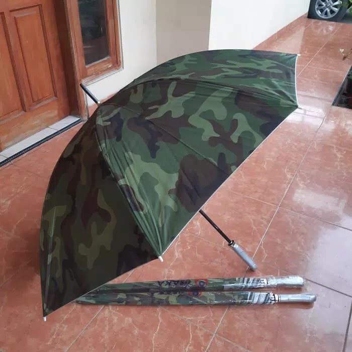 Payung Golf Jumbo Nagoya 8 Jari Motif Loreng Army