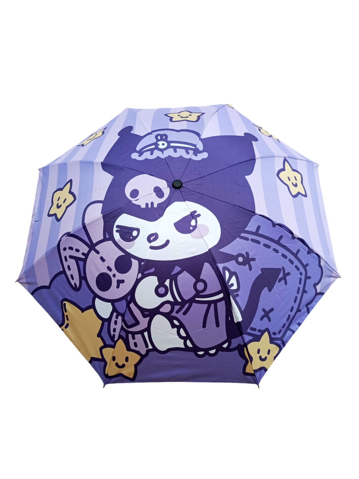Payung Lipat 3 Rosida 8 Jari Motif Karakter Kuromi Sanrio R 508