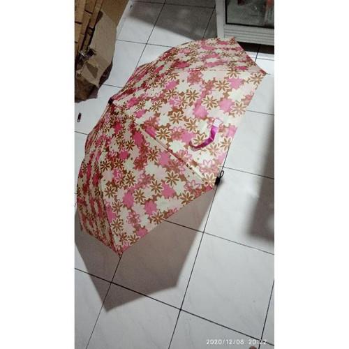Payung Lipat 3 Murah Nagoya 8 Jari Motif Kembang Sarung