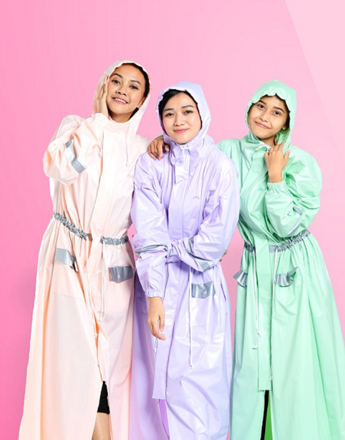 Jas Hujan Gamis Terusan Dewasa Plevia Salsabila