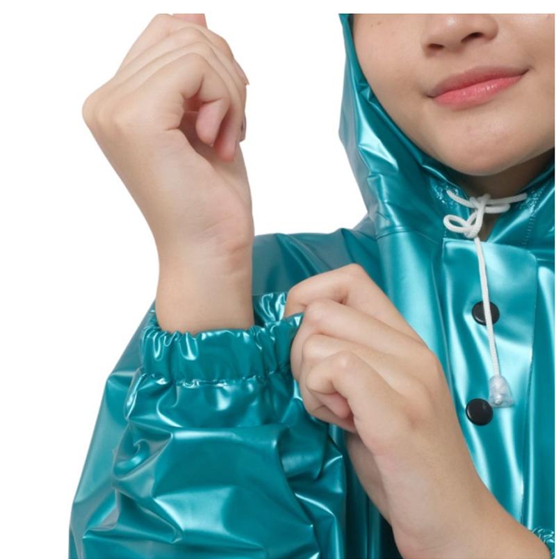 Jas Hujan Poncho Lengan Dewasa Plevia Scarlett