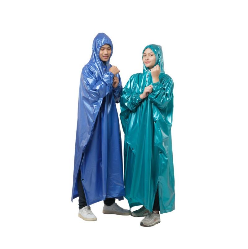 Jas Hujan Poncho Lengan Dewasa Plevia Scarlett
