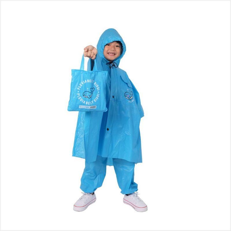 Jas Hujan Poncho Celana Anak Plevia Best Kid