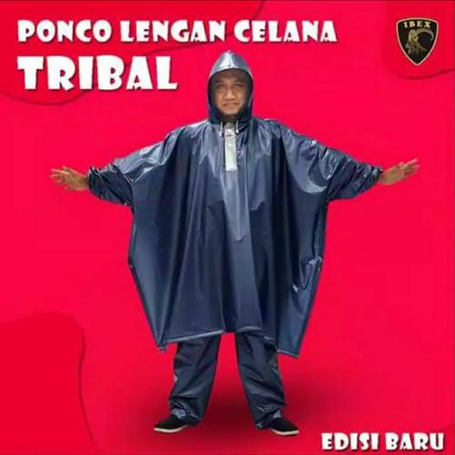 Jas Hujan Poncho Lengan Celana Dewasa Ibex Tribal