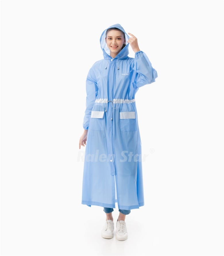 Jas Hujan Terusan Gamis Dewasa Ralen Star Sofia