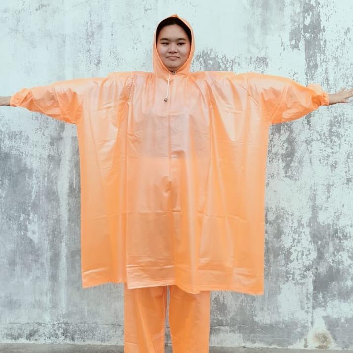 Jas Hujan Poncho Lengan Celana Dewasa UPR Prima