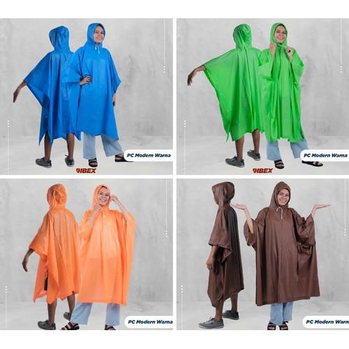 Jas Hujan Poncho Dewasa Ibex Modern