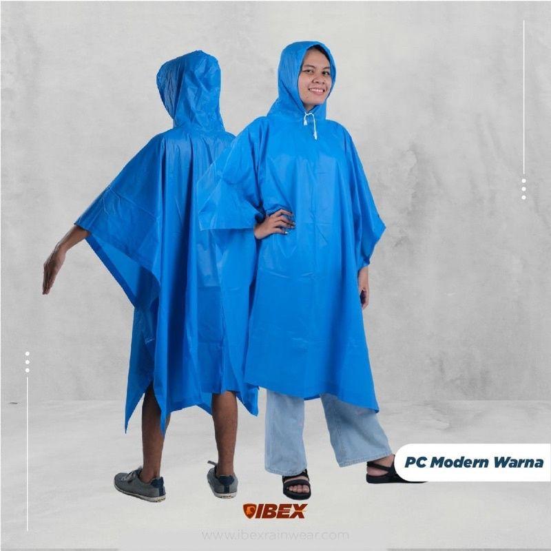 Jas Hujan Poncho Dewasa Ibex Modern
